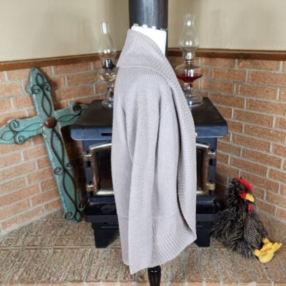 Talbots Merino Wool Open Front Cardigan Size XS - Picture 4 of 7